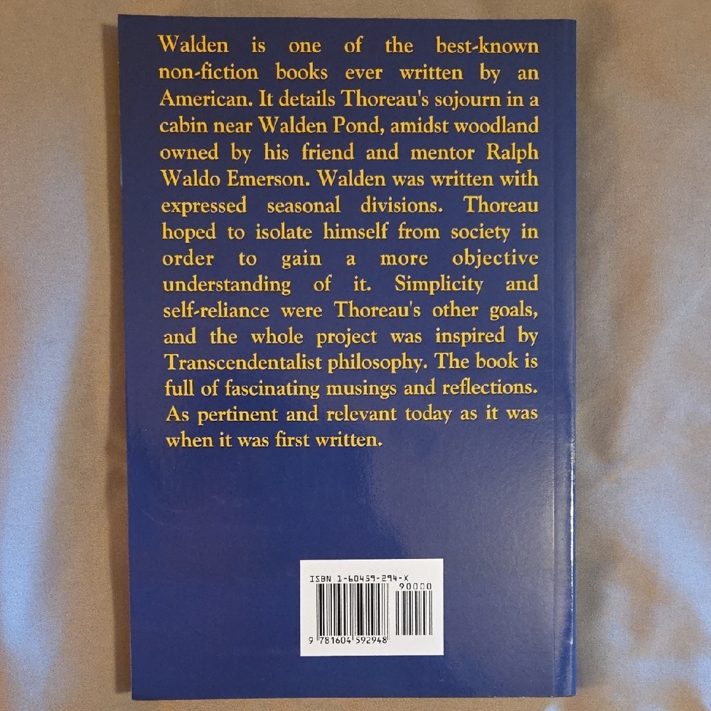 Walden by Henry David Thoreau - Picture 2 of 5